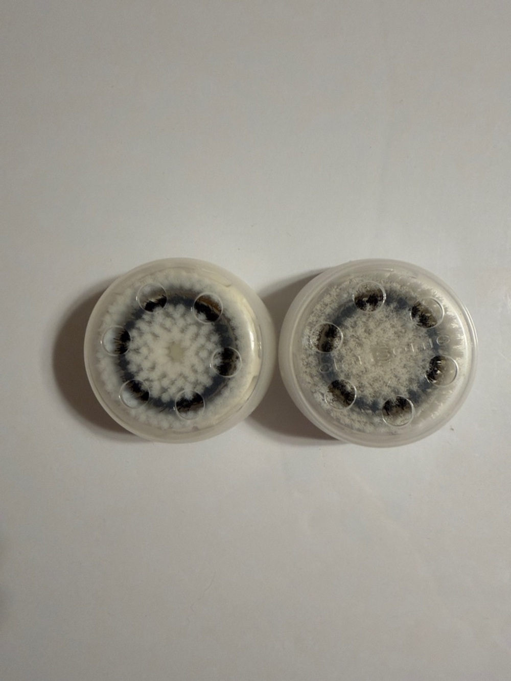 Clarisonic. Pair of Normal White Facial Cleansing Brush Heads. NWOT